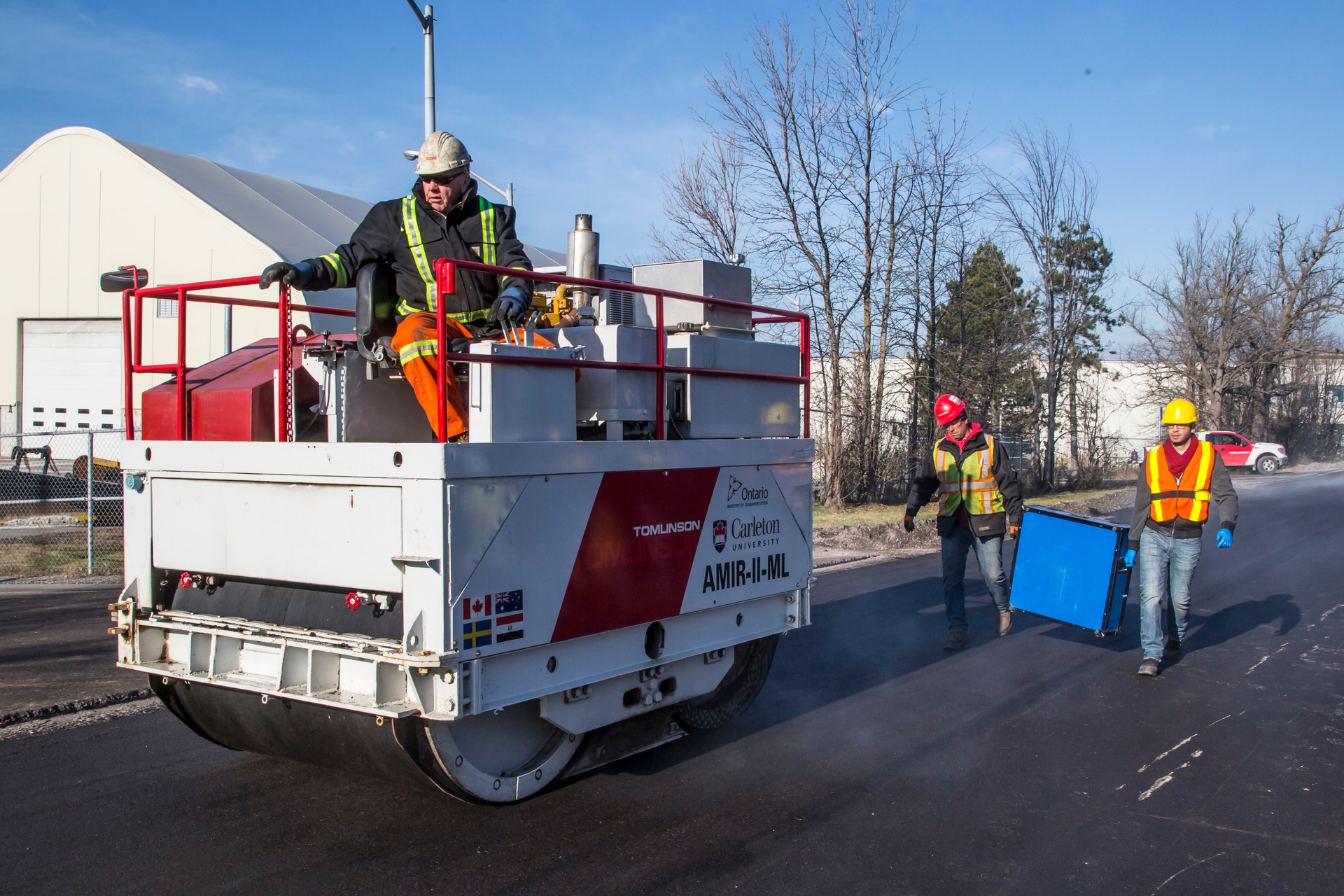 To date the AMIR has been used successfully on more than eight bridges and on more than six highway test sections.