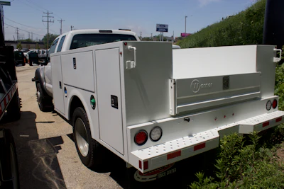 Ford uses a software system called Commercial Vehicle Tools, which provides the GVWR, payload, cargo volume, upfit and other vital specifications the dealer uses to match a vehicle to your exact requirements.