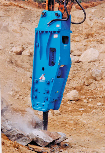 A hammer will provide years of trouble-free service when carefully paired to the appropriate carrier. Troubleshooting the hydraulic system to ensure proper flows and pressures will help prevent excessive heat buildup and vibration that can damage both the attachment and the carrier.