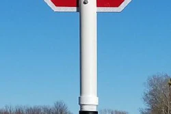 With the flagging baton, radio messages can be placed inside a flagging pole. Not only are flaggers notified of a high-speed vehicle approaching them, iCone has partnered with navigation companies so that the technology is able to communicate directly with the driver to let them know exactly where a worker is located.