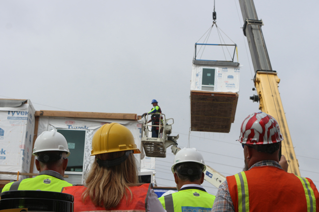 “The unmatched efficiency of modular building allows us to provide a consistent, high-quality product constructed in as little as half the time of a traditional build, allowing owners to see an even faster return on their investment.” Adrian Kurre, Home2 Suites.