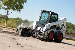 You may want to change hydraulic oil more frequently if you are using a loader for heavy-duty applications, and specifically if it is used with high-flow attachments where you are running the attachment frequently over relief and at hotter temperatures.