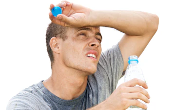 Productivity and safety of the worksite may be compromised due to the effects of dehydration.