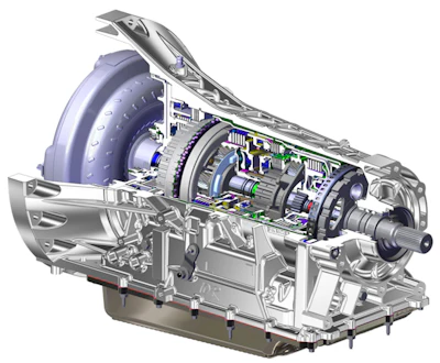 By having more gear ratios, it is possible to keep an engine near its ideal operating speed most of the time. This 10-speed transmission was the result of a collaboration between General Motors and Ford.