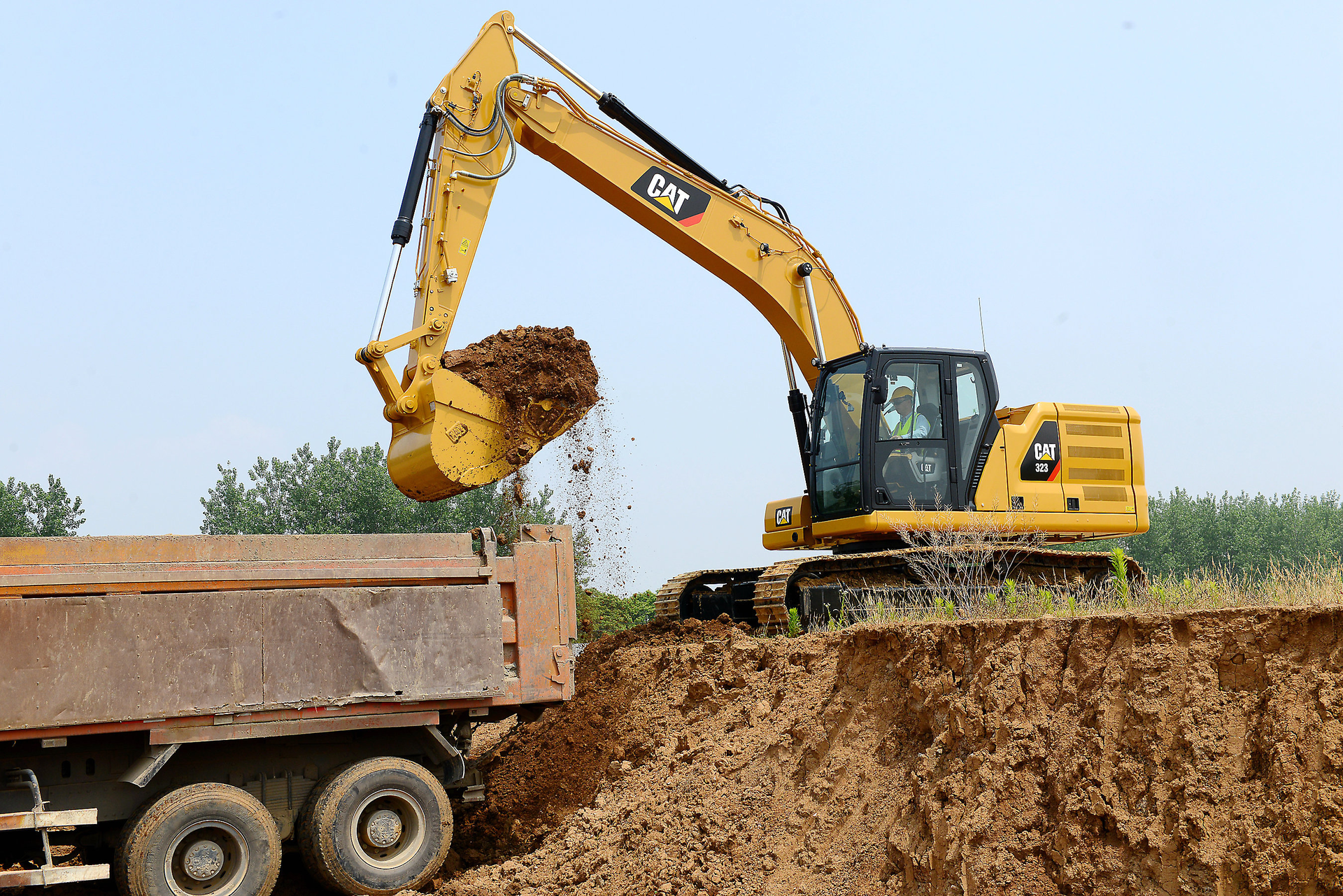 Cat Excavator Bauma China
