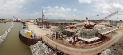 Corps Seabrook Floodgate Construction
