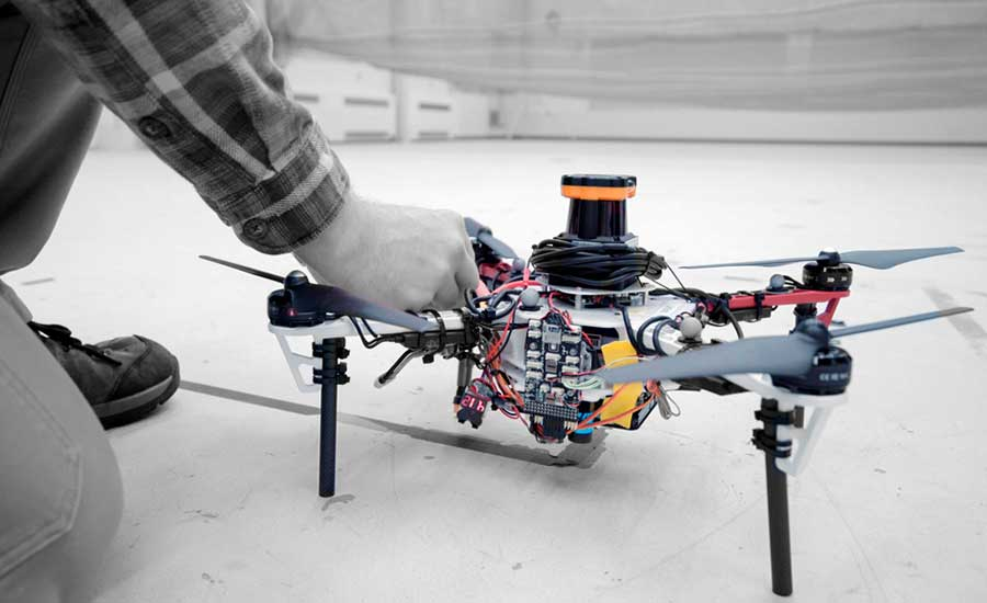 MIT researchers successfully tested a system of using self-navigating, object avoiding drones for mapping in GPS deprived locations using laser rangefinders and pattern recognition software to find their way.