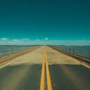 Asphalt Bridge Ocean 105238