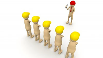 Leader Talking To Crew Freedigitalphotos