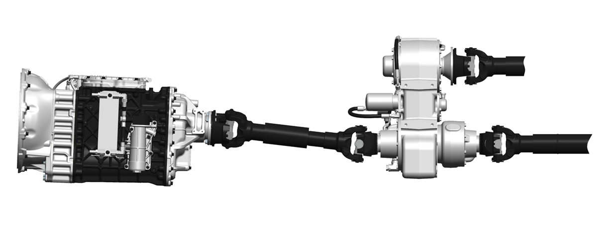 Mack M Drive Hd Split Shaft