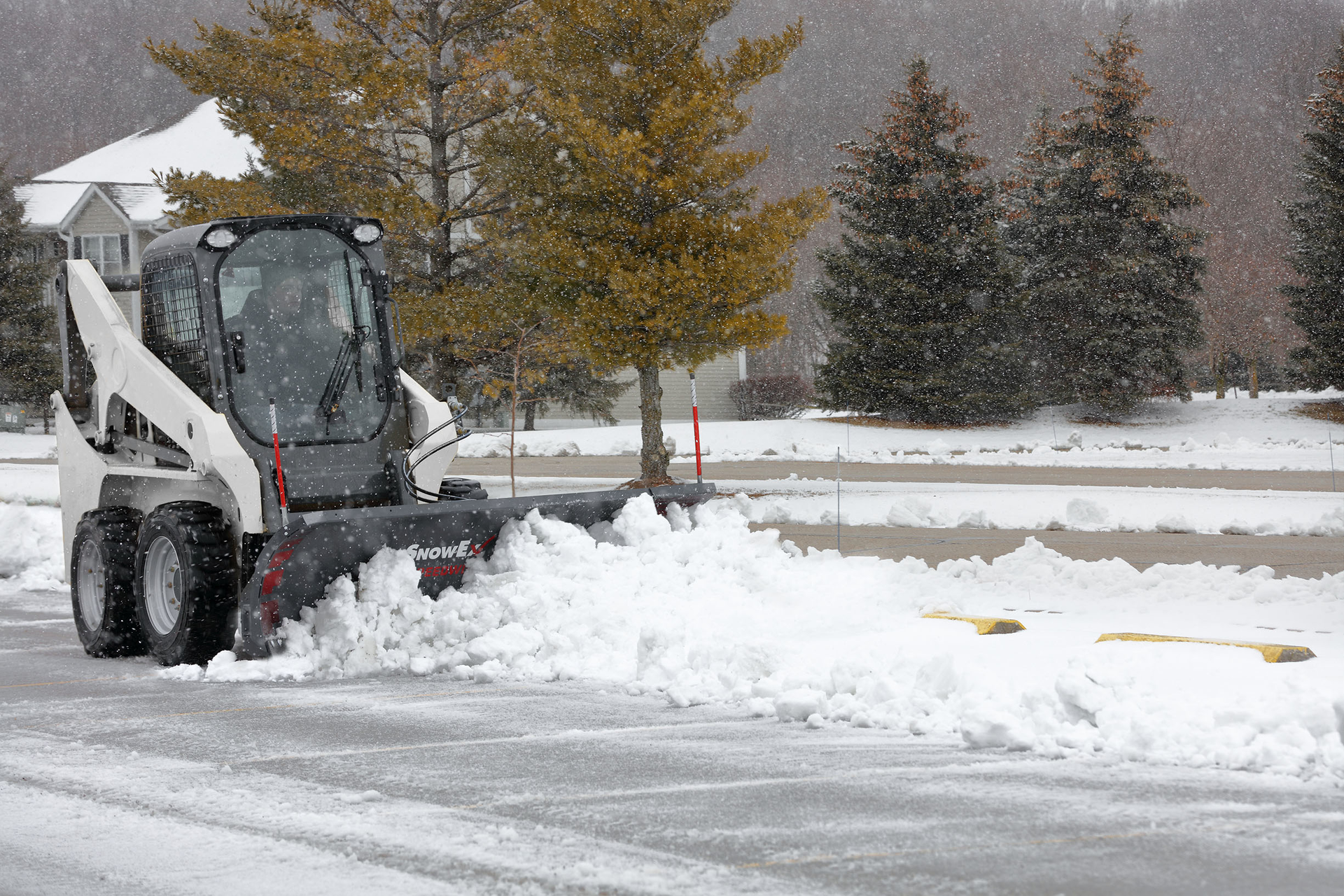 Snow Ex Skid Steer Mount