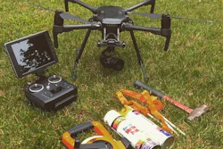 Dresdner Robin recently used its UAV equipment to gather overlapping photographs of three rivers in the Borough of Pompton Lakes.
