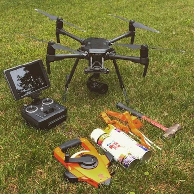Dresdner Robin recently used its UAV equipment to gather overlapping photographs of three rivers in the Borough of Pompton Lakes.