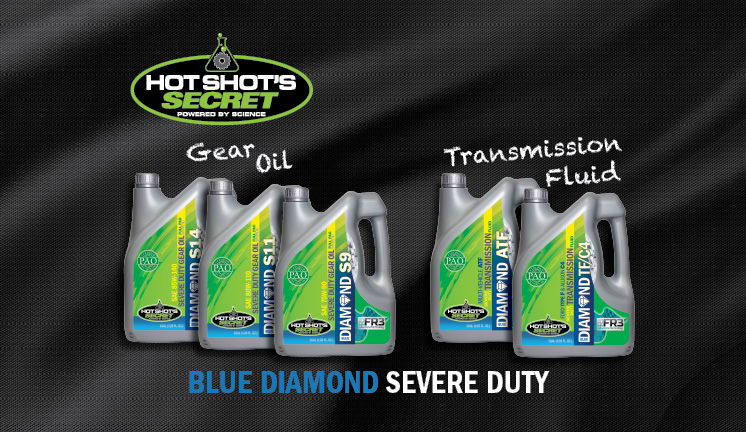 Hot Shot's Secret Severe Duty Blue Diamond Gear Oil And Transmission Fluid