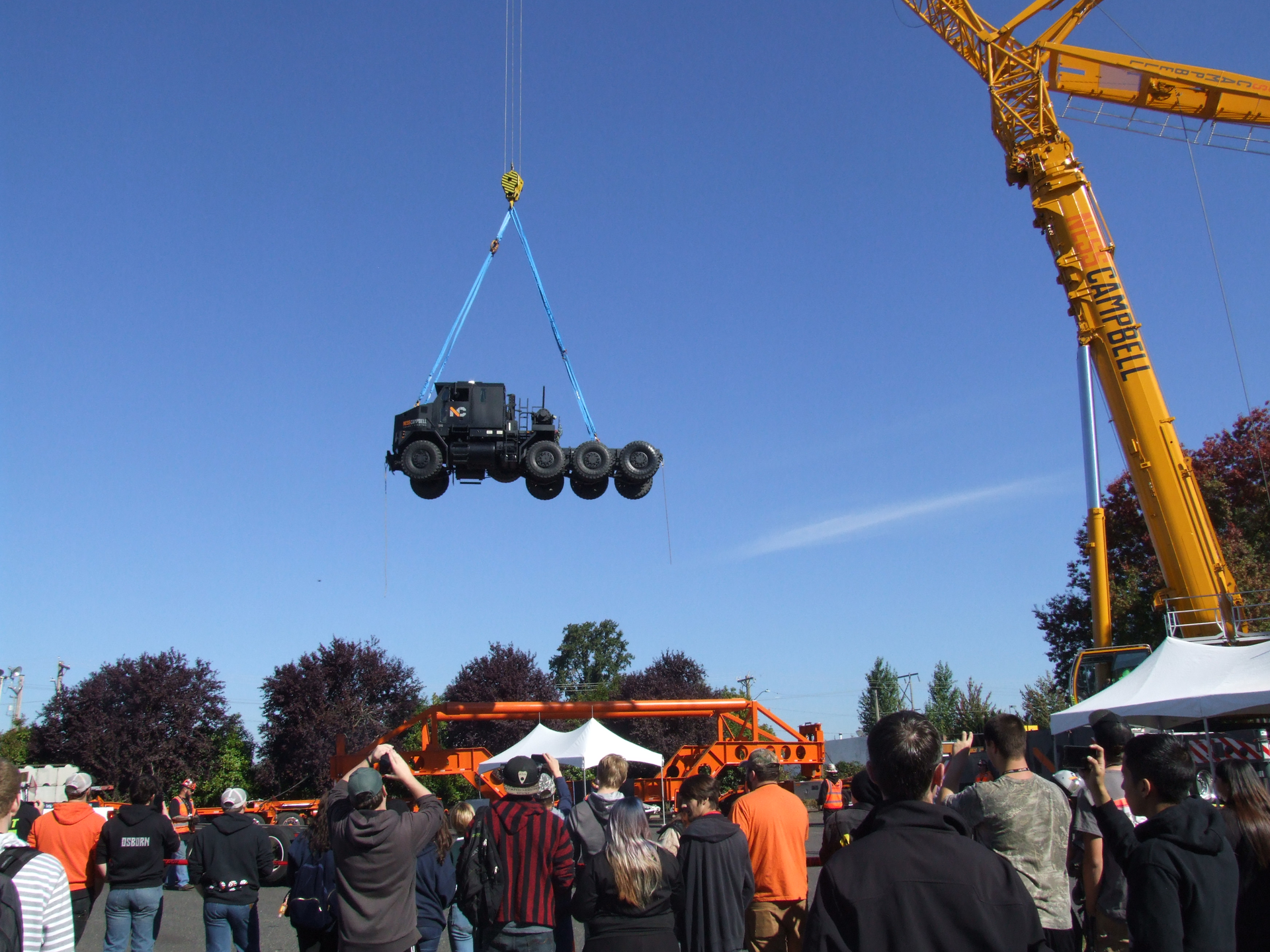 NessCampbell Crane + Rigging event October 2018.