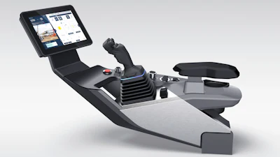 INTUSI, the new Interactive User Interface from Liebherr, connects Liebherr machines to the Internet of things (IoT).