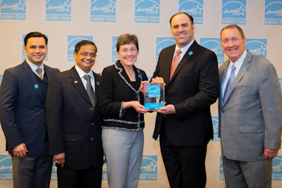 A team of company representatives accepted the award during a ceremony in Washington, D.C. on April 11.