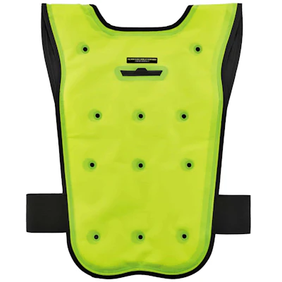 Ergodyne Chill-Its 6687 Dry Evaporative Cooling Vest, rear
