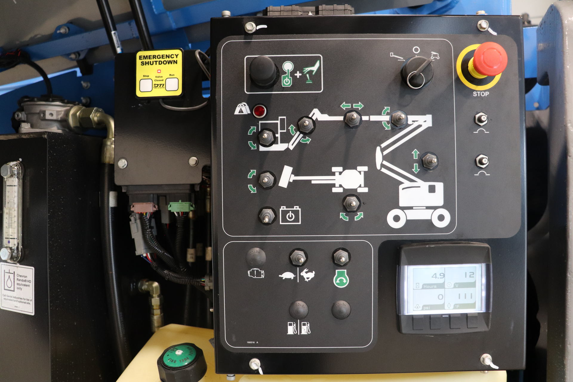 Genie Positive Air Shutdown System