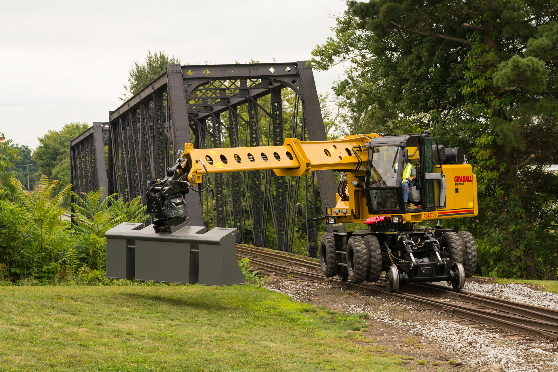 Gradall Rail Bauma