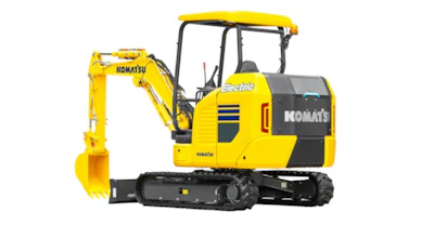 Komatsu plans to combine its experience with hybrid construction equipment and electric forklift trucks to develop a 5-ton all-electric compact excavator.