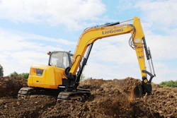 909ECR compact excavator