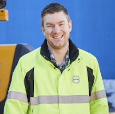 Calle Skillsäter, Technical Specialist for Connected Machines, Volvo CE