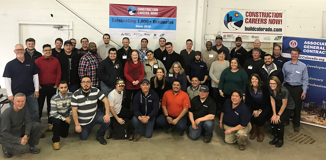 Construction Careers Now officially celebrated the 1,000+ graduate milestone with the February 2019 graduating class.