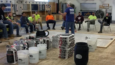 Install Polished Concrete Training #4