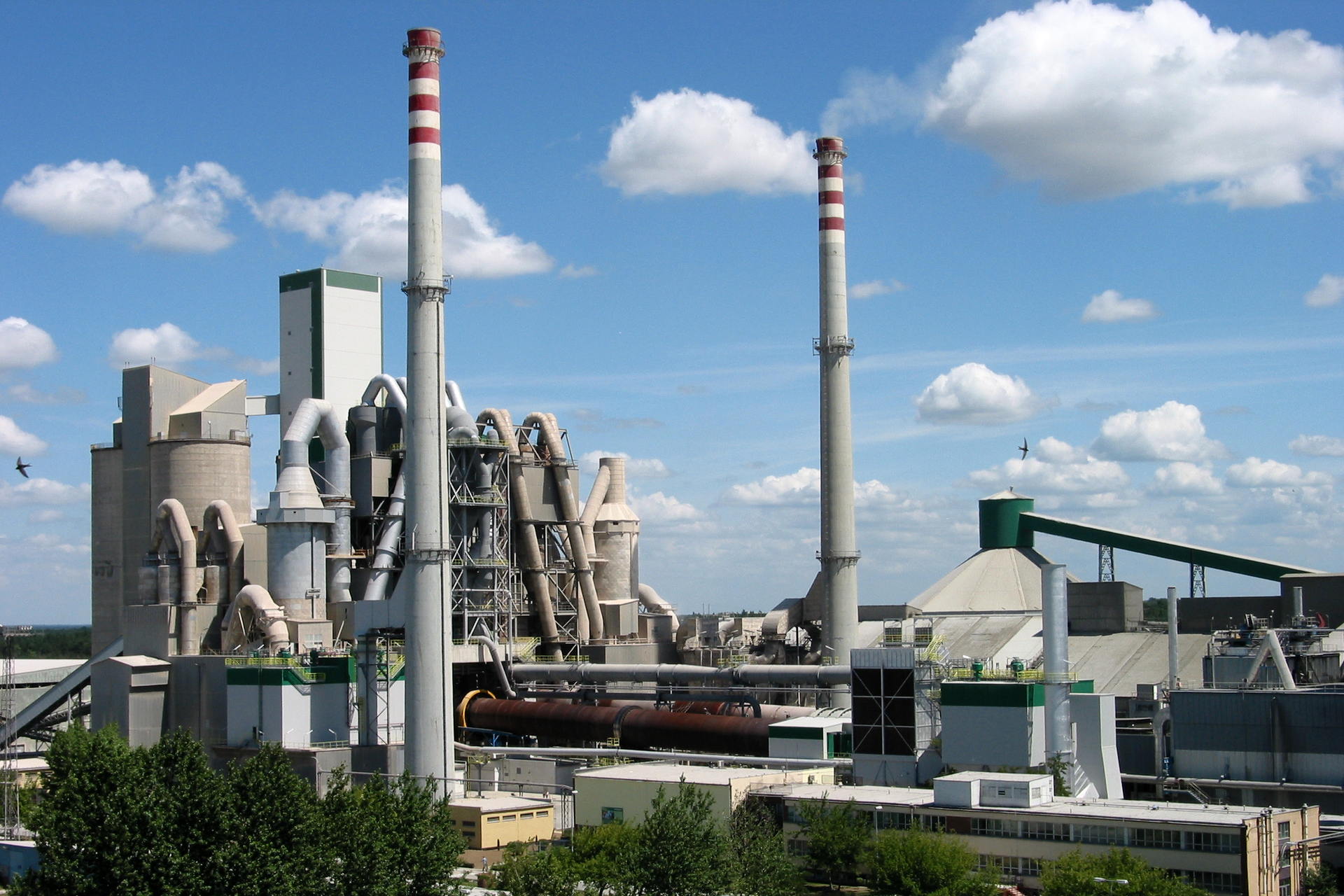 HeidelbergCement plant in Gorazdze, Poland