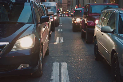 Cars Congestion Street 7674