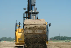 When digging a trench, take time to create some form of guide, then align the front and back of the machine to the line you’re referencing to ensure you’re tracking straight.