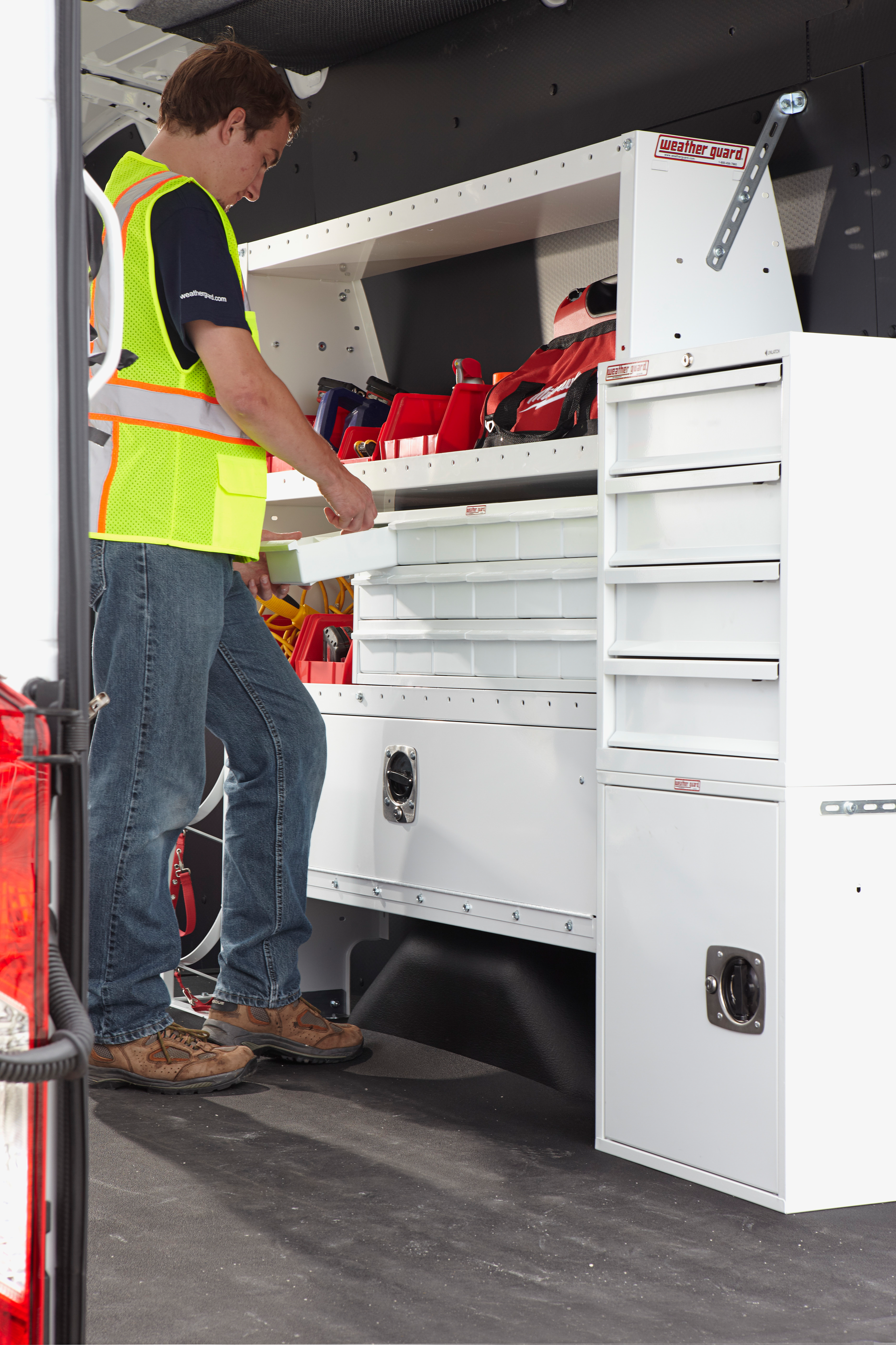 Ford Transit 14 Shelving Cabinet W Talent Ai