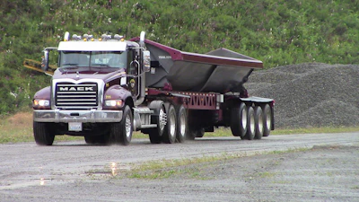 Silver Streak also runs a fleet of side dump trailers to haul larger debris, but it limits debris to 12-in. minus to protect its investment.