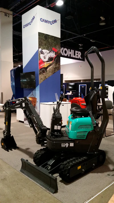 Battery and electric machines are a disrupter in the equipment market. Models like the Kato 9VXB battery-powered compact excavator are pushing the boundaries of what’s possible.