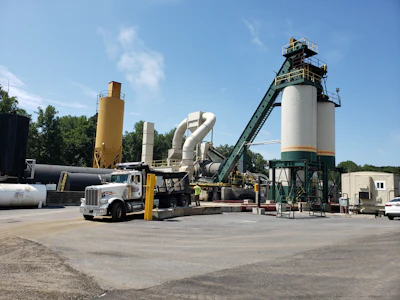 To create Sunbelt's asphalt plant, Reliable Asphalt helped the company source the drum from one place, the baghouse from another place, the silos from a third location and cold feeds and RAP from other plants. The trick was to marry all of this together and supply the missing pieces like ductwork, controls, plumbing components, the heater, etc.
