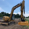 Indeco Mulching Head On Cat 308 Excavator