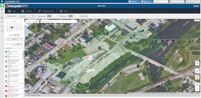 GPS trackers tied to a web app let you see real-time and historical data on what’s happening with your equipment assets, and where they’re currently located.