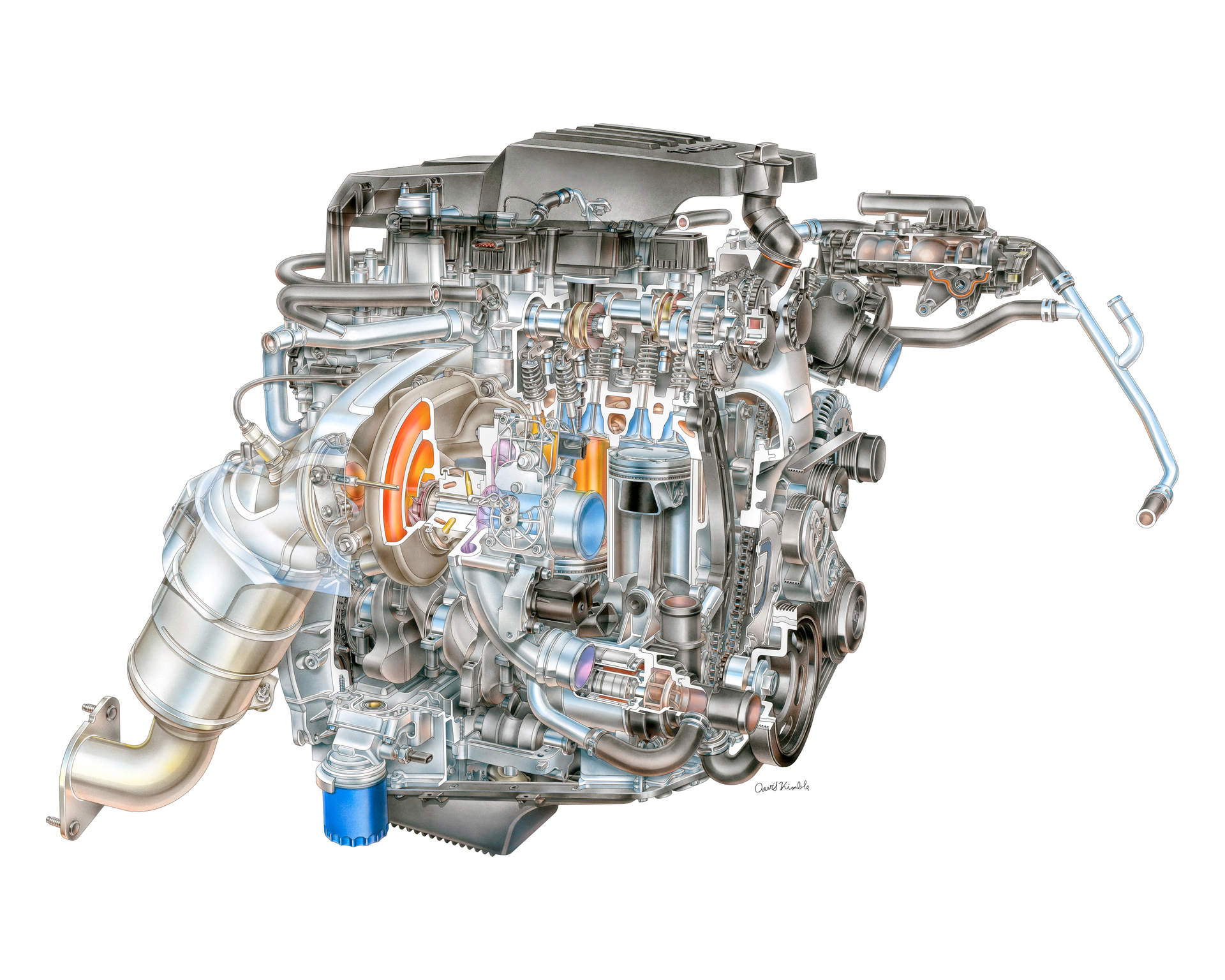 The 2.7-liter turbocharged gasoline engine with active fuel management pumps out 310 hp and 348 lb.-ft. of torque.