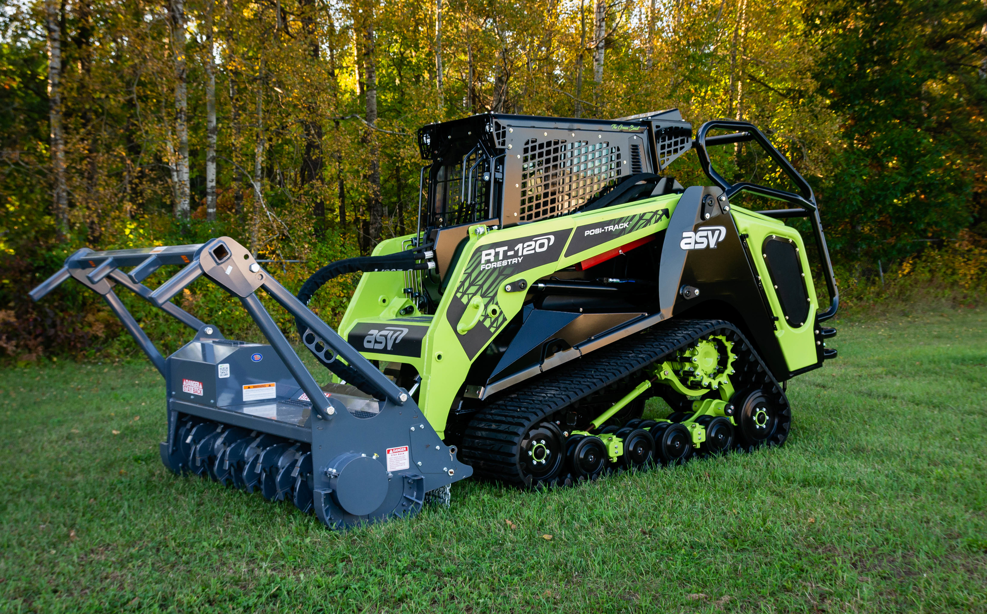 'The Green Beast' is a green and black version of the RT-120 Forestry.