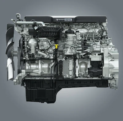 Detroit DD15 Gen 5 engine