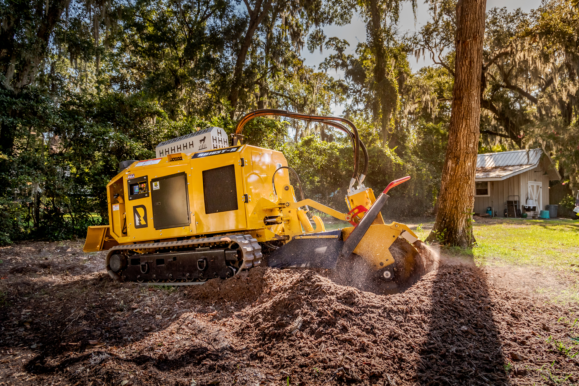 Morbark Rayco Rg165 Action Full View 2