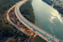 Aerial View Photography Of Bridge Near River 1045844