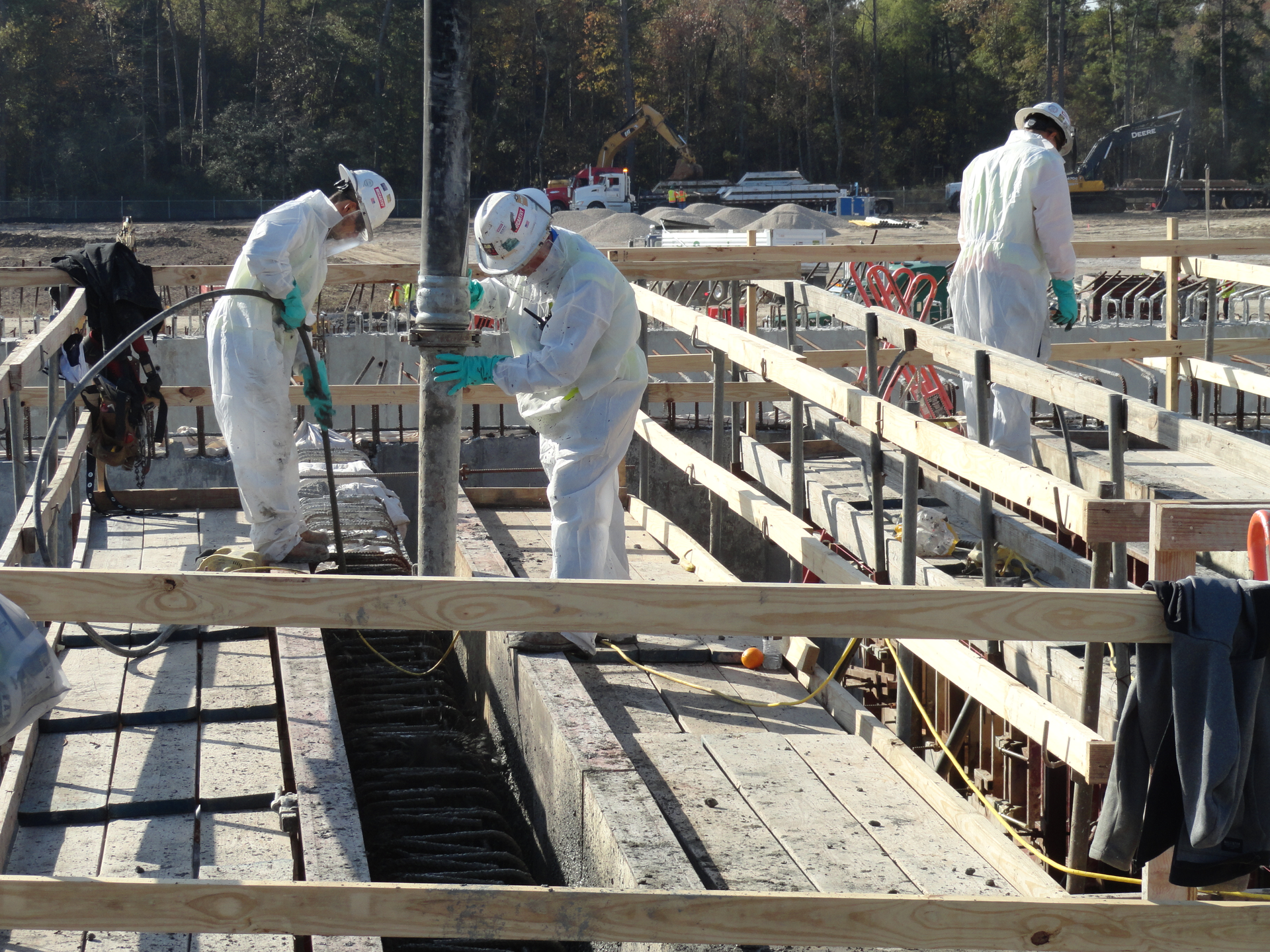 Best practice includes a form watcher measuring wall form deflections associated with concrete pressures due to the height of concrete and vibration. Not only a safety issue but monitoring form deflections can avoid out-of-tolerance walls.