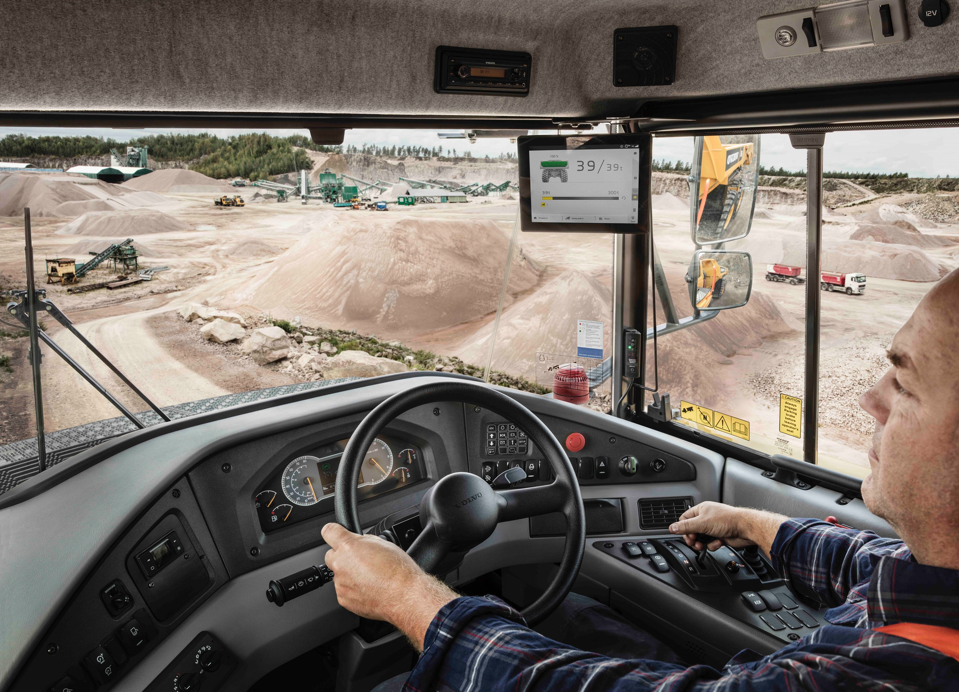 Volvo has a suite of Assist solutions (Dig Assist, Load Assist, Haul Assist and Compact Assist) that give operators real-time data and other insights that allow them to improve productivity. Haul Assist, in particular, is helpful in monitoring the productivity part of the TCO equation.