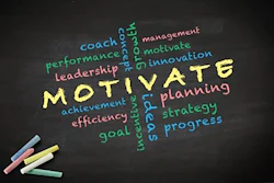 Motivate Chalkboard Freedigitalphotos