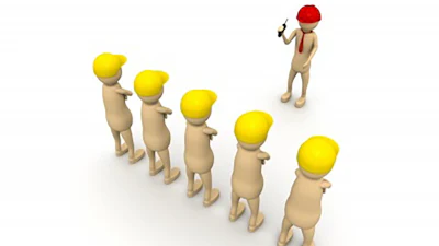 Leader Talking To Crew Freedigitalphotos