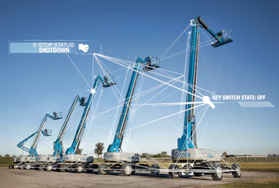 Genie Lift Connect Telematics Booms