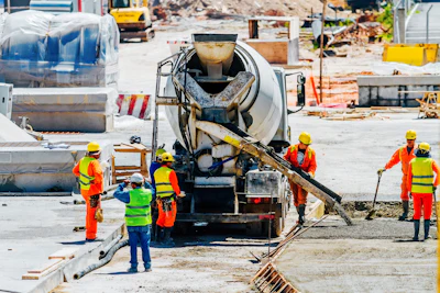 Ready Mix Concrete Truck Getty Images 885457834