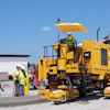 GOMACO’s line of new Xtreme curb and gutter machines have rotary-sensored slew drives on each of their three tracks for extreme steering capabilities. Their new hydraulics package allows inpedendent, individual control of track speed for smooth machine travel through a radius.